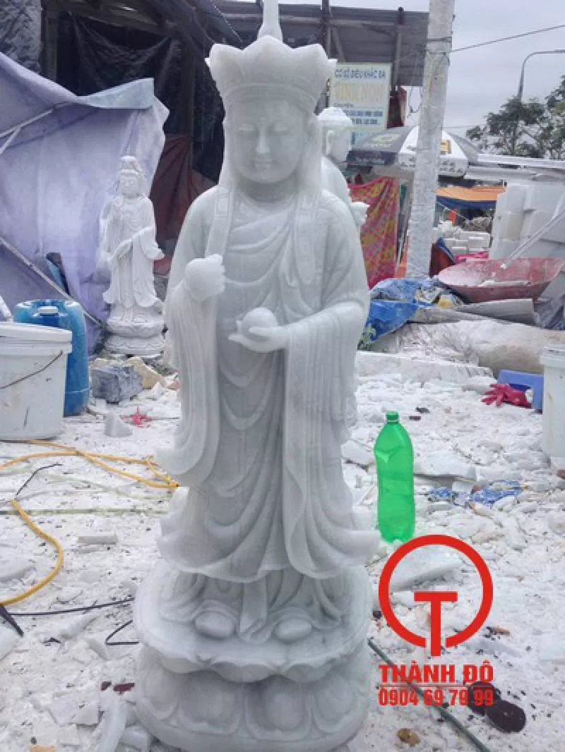 Tượng Địa Tạng Bồ Tát cao 1m