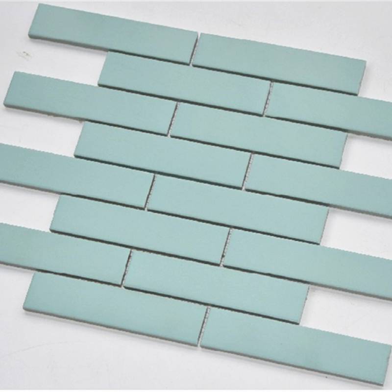 Gach mosaic trang trí 280x295mm màu xanh DG533