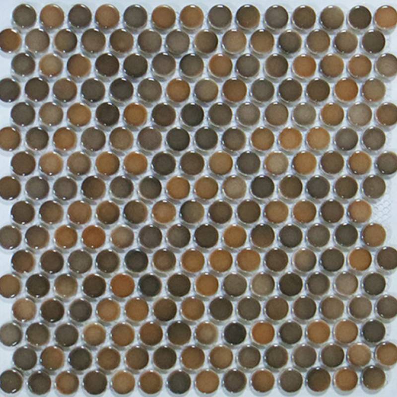 Gạch mosaic trang trí 305x305mm màu nâu STA5006