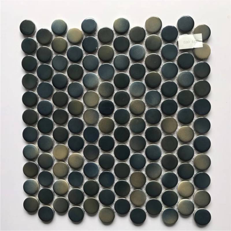 Gạch mosaic trang trí 305x305mm màu sắc hỗn hợp R-05