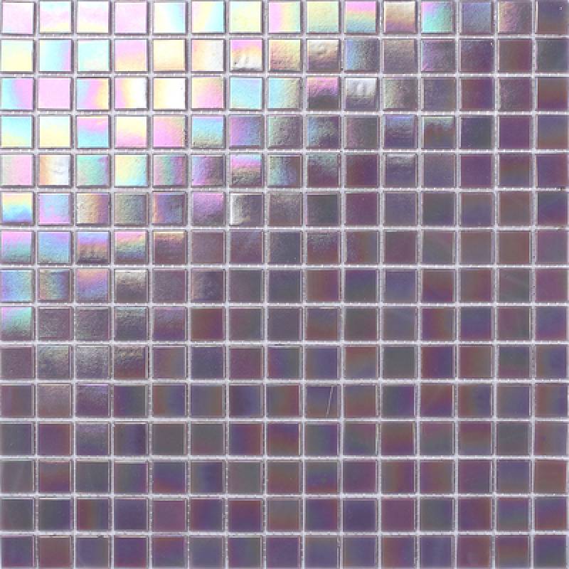 Gạch mosaic trang trí màu tím vuông óng ánh 20530