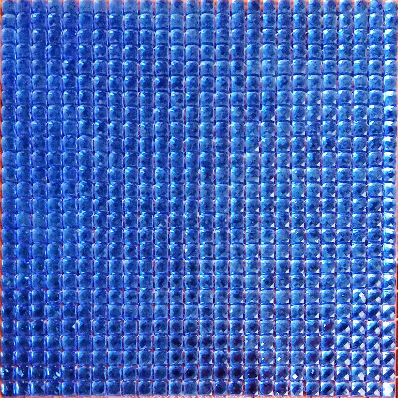 Gạch mosaic trang trí màu xanh vuông GH456