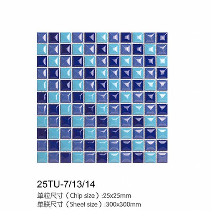 Gạch Mosaic ốp Tường, Phòng Tắm, Nhà Bếp 25TU-7/13/14