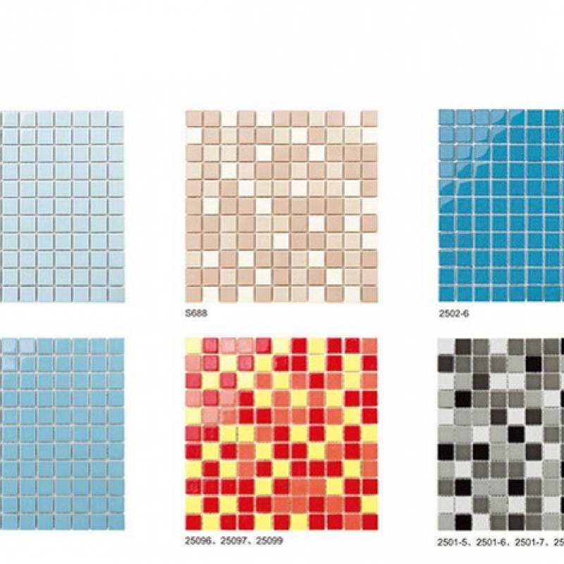 Gạch Mosaic vuông ốp tường sàn nhà