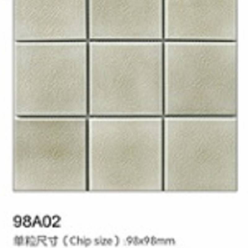 Gạch Mosaic Khảm Tường Và Lát Sàn Hiện Đại cho Phòng Tắm Và Hồ Bơi 98A02