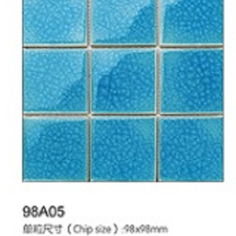 Gạch Mosaic Khảm Tường Và Lát Sàn Hiện Đại cho Phòng Tắm Và Hồ Bơi 98A05