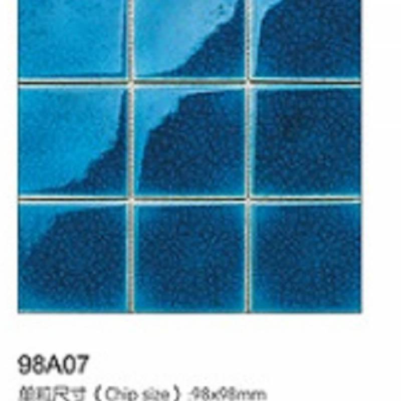 Gạch Mosaic Khảm Tường Và Lát Sàn Hiện Đại cho Phòng Tắm Và Hồ Bơi 98A07