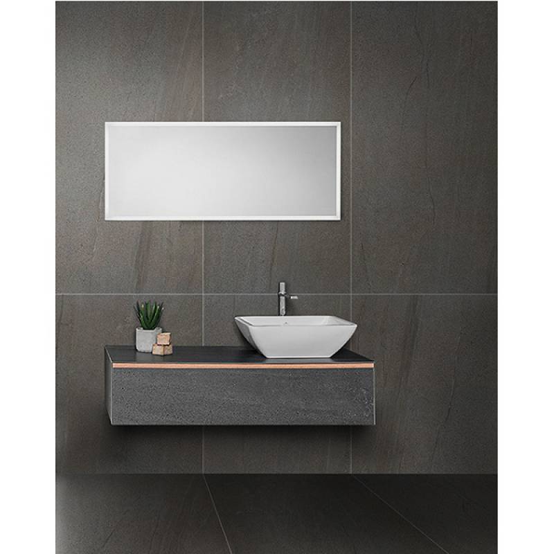 Gạch lát sàn và ốp tường thiết kế hiện đại màu xám 600*1200mm 