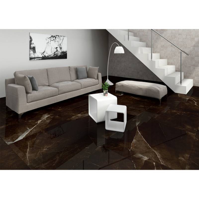 Gạch lát sàn và ốp tường 800 x 800mm màu nâu