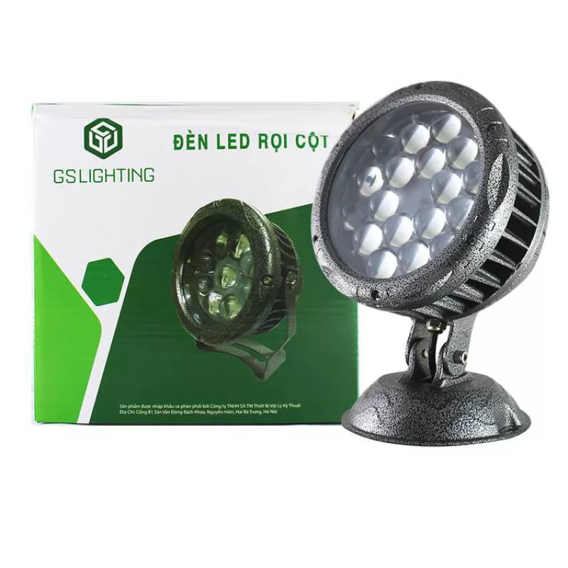 Đèn LED Rọi Cột Công Suất 54W ánh sáng vàng