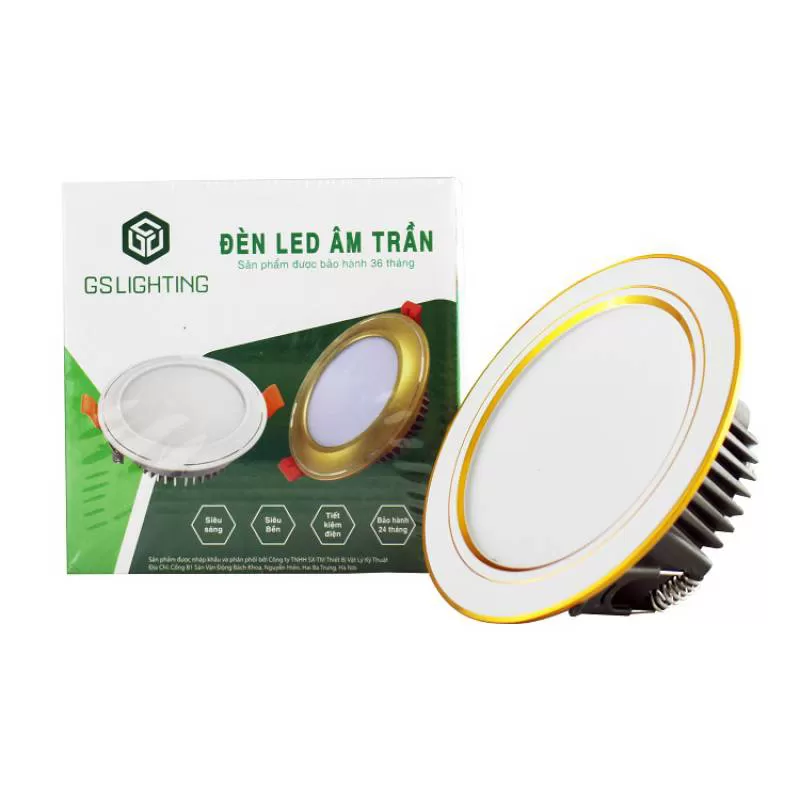 Đèn led âm trần GSATN8 công suất 8w