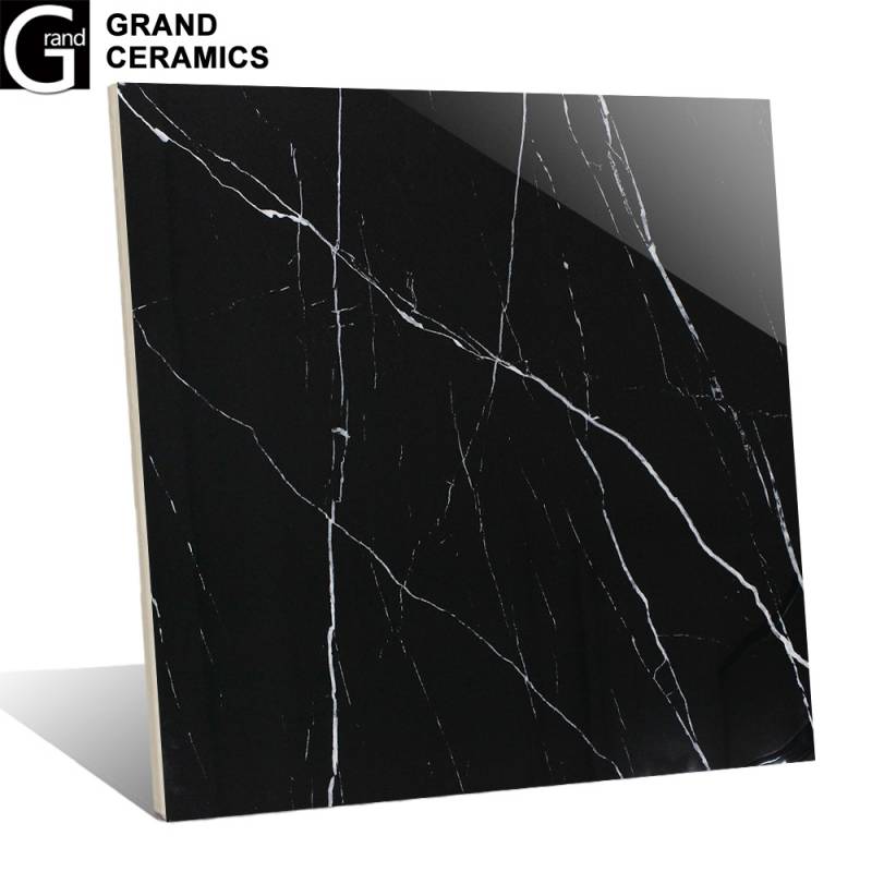 Gạch lát sàn khổ lớn 800x800mm màu Đen P8E00