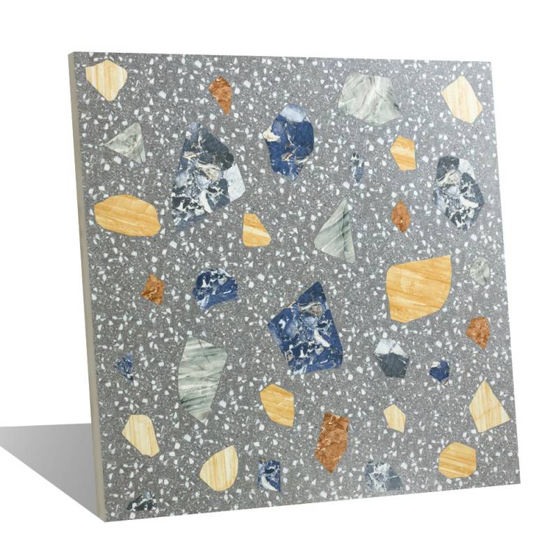 Gạch lát sàn màu sắc hỗn hợp độc đáo 600x600mm L8615 