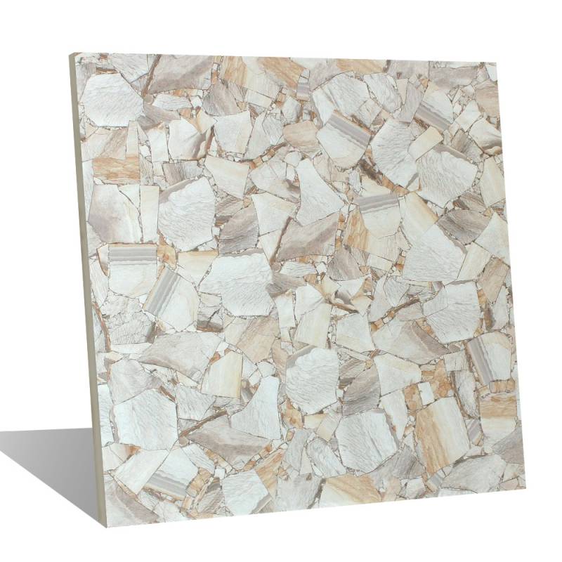 Gạch lát sàn màu sắc hỗn hợp độc đáo 600x600mm P96018B