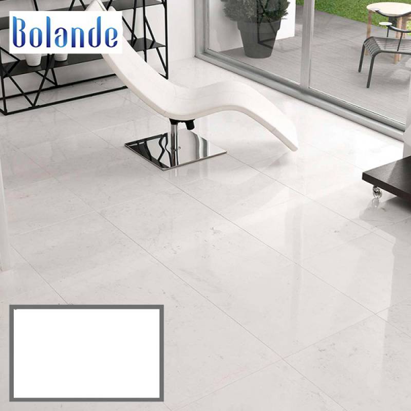 Gạch ốp lát men bóng toàn thân màu trắng cẩm thạch 600*1200mm FP12613