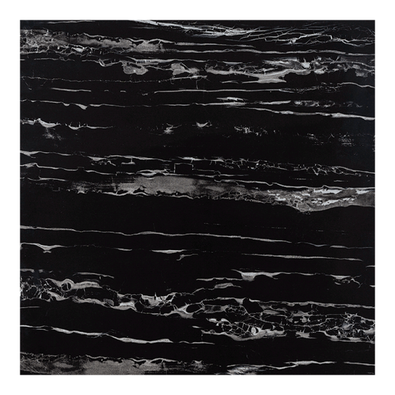 Gạch lát nền men bóng đá cẩm thạch đen 600*600mm FP61006