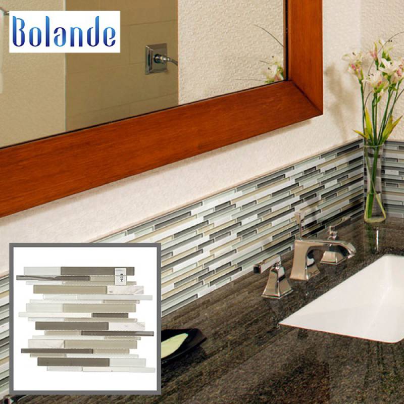 Gạch khảm thủy tinh cao cấp 300*300mm BK204 