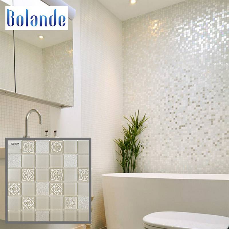 Gạch khảm thủy tinh hoa văn 300*300mm KD4822 