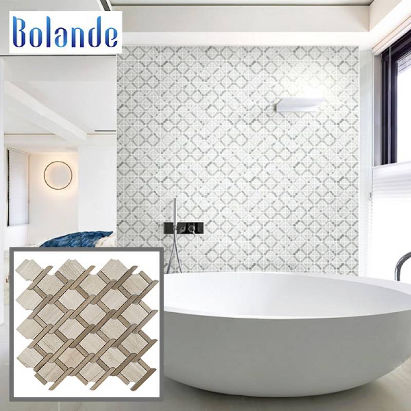 Gạch khảm đá cẩm thạch cao cấp 305*305mm MSS-1