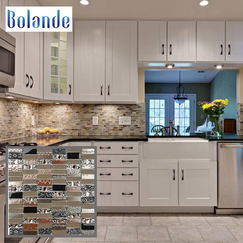 Gạch Mosaic thủy tinh cao cấp 300*300mm MSG-10