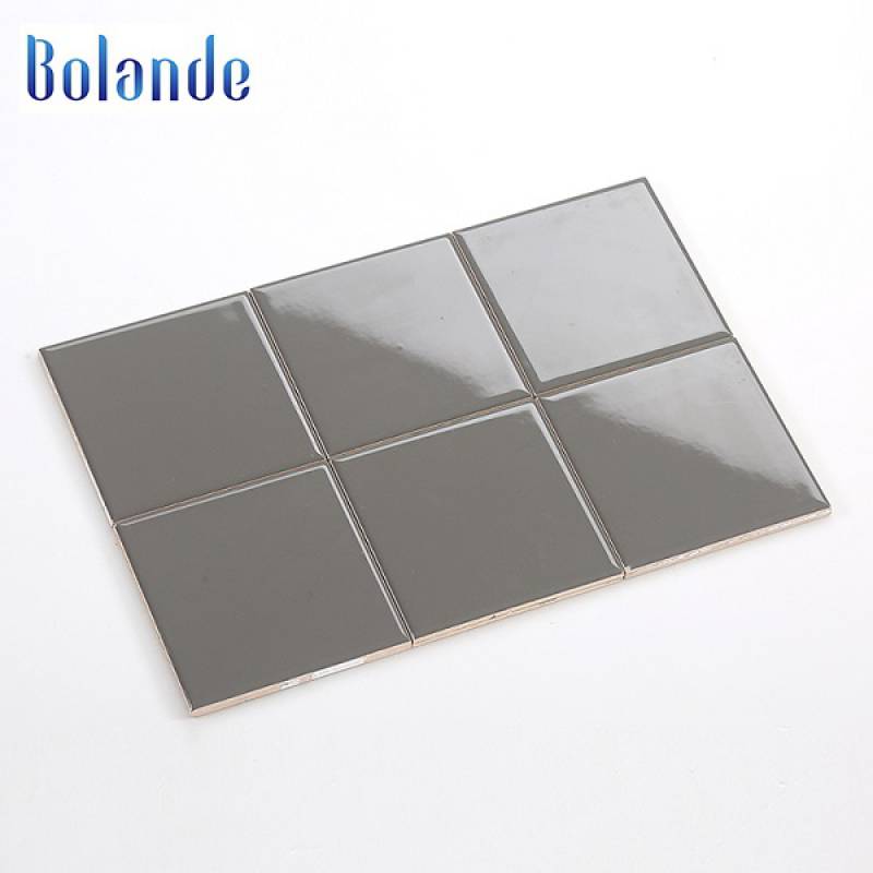 Gạch thẻ trang trí bề mặt bóng phẳng 100*100mm BL1010DG 