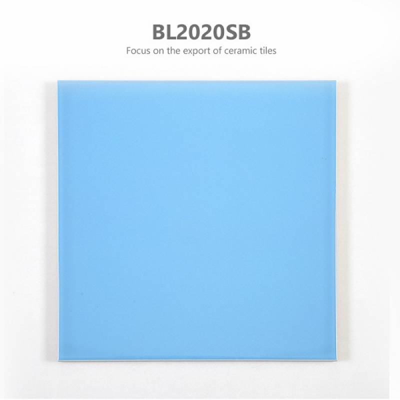 Gạch thẻ trang trí bề mặt bóng phẳng 200*200mm BL2020SB