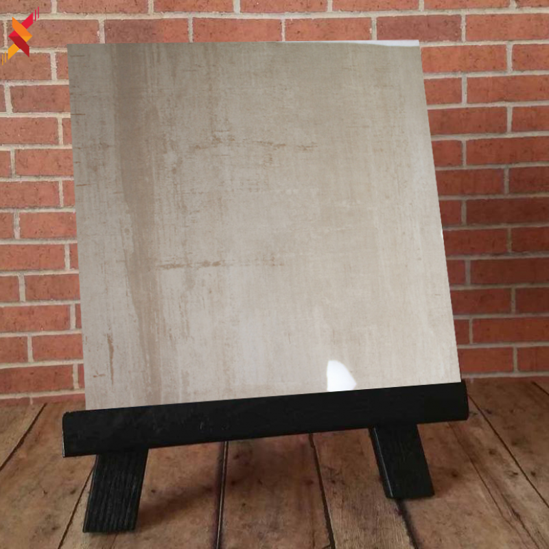 Gạch lát nền đá cẩm thạch men bóng 600*600 màu be LL026