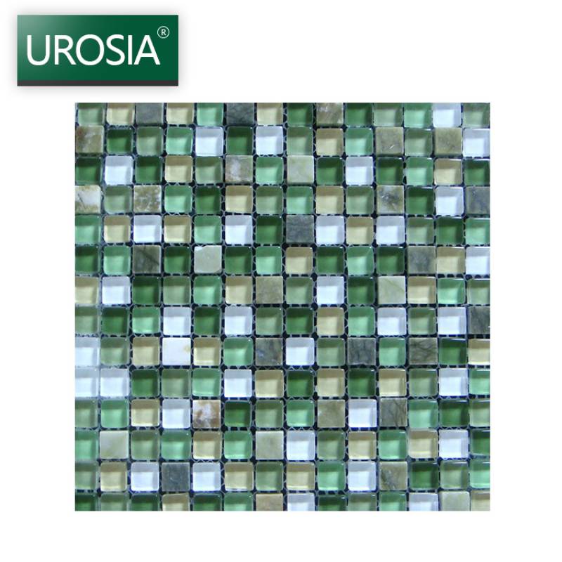 Gạch mosaic ốp lát trang trí màu sắc hỗn hợp JS15023