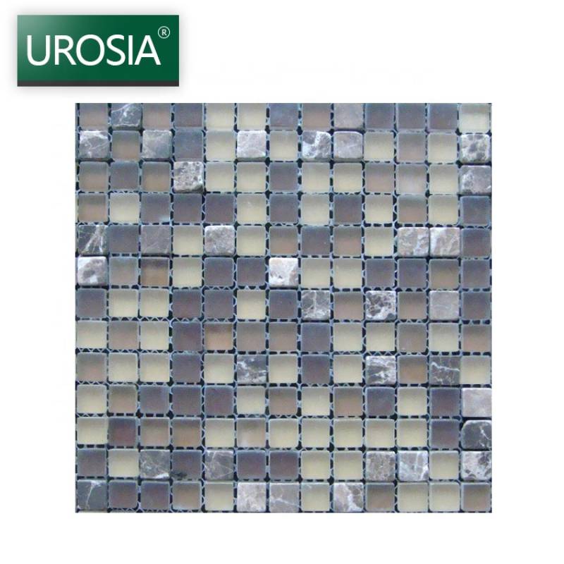 Gạch mosaic ốp tường trang trí màu sắc hỗn hợp 300*300mm JS15001