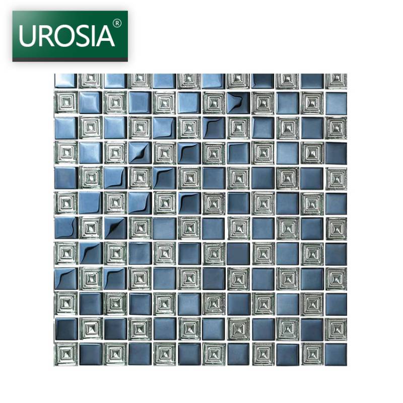 Gạch mosaic ốp tường trang trí màu sắc hỗn hợp 300*300mm DGZ03