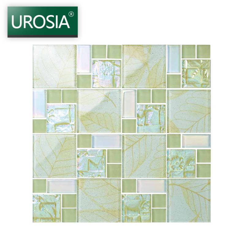 Gạch mosaic ốp tường trang trí màu sắc hỗn hợp 300*300mm DGZ05