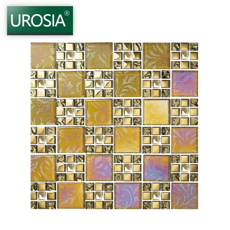 Gạch mosaic ốp tường trang trí màu sắc hỗn hợp 300*300mm DGZ11