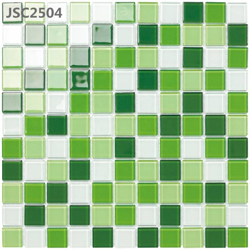 Gạch mosaic trang trí màu sắc hỗn hợp 300*300mm JSC2504