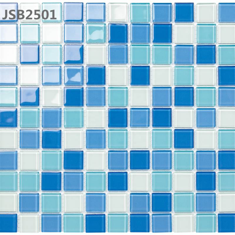 Gạch mosaic ốp tường trang trí màu sắc hỗn hợp 300*300mm JSB2501