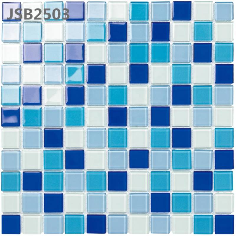 Gạch mosaic ốp tường trang trí màu sắc hỗn hợp 300*300mm JSB2503
