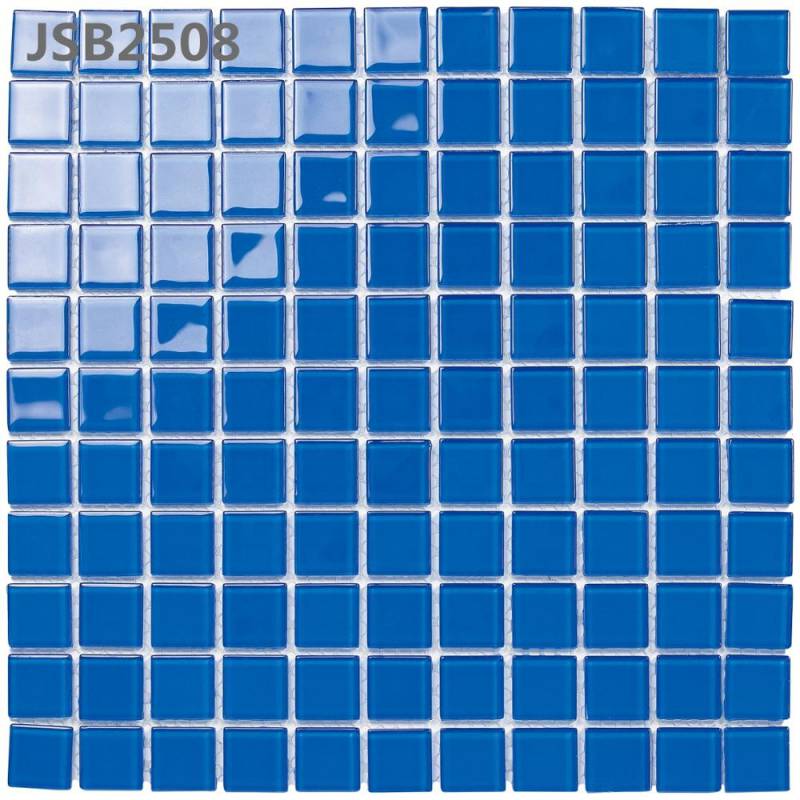 Gạch mosaic trang trí màu xanh 300*300mm JSB2508