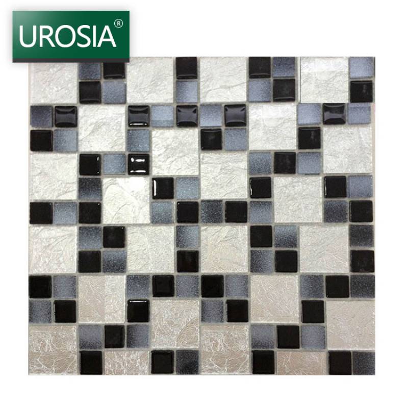 Gạch mosaic trang trí hình màu sắc hỗn hợp 300*300mm FB002