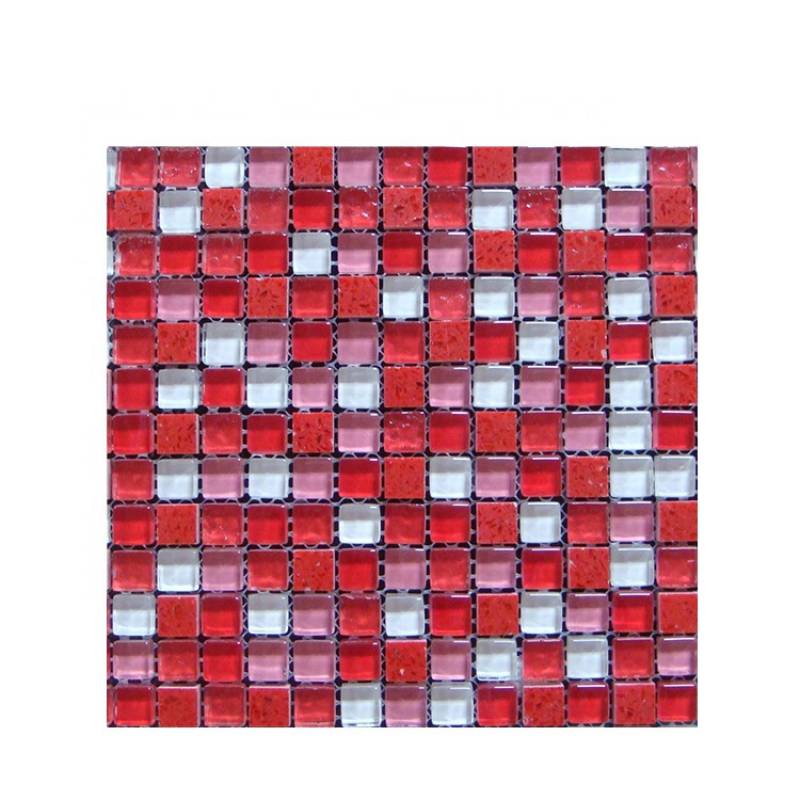 Gạch mosaic trang trí hình màu sắc hỗn hợp 300*300mm JS15024