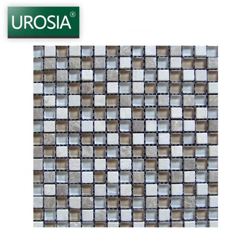 Gạch mosaic trang trí hình màu sắc hỗn hợp 300*300mm JS15018
