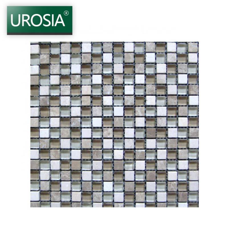 Gạch mosaic trang trí hình màu sắc hỗn hợp 300*300mm JS15010