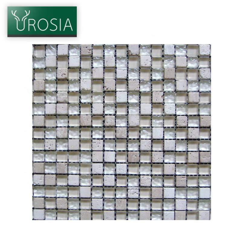 Gạch mosaic trang trí hình màu sắc hỗn hợp 300*300mm JS15007