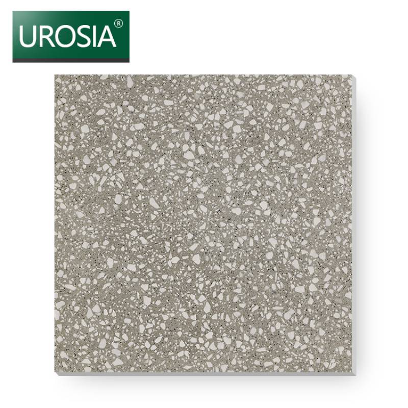 Gạch lát nền Terrazzo chống trượt 600*600mm màu xám CTGTX-TE103