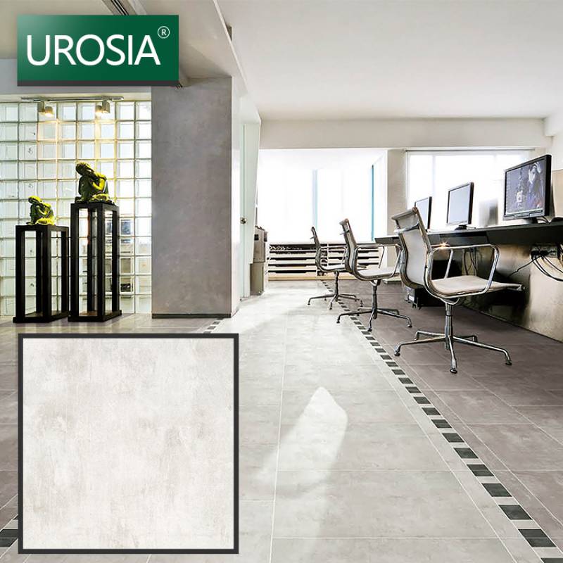 Gạch lát nền chống trượt men mờ 600*600mm màu trắng JD66086