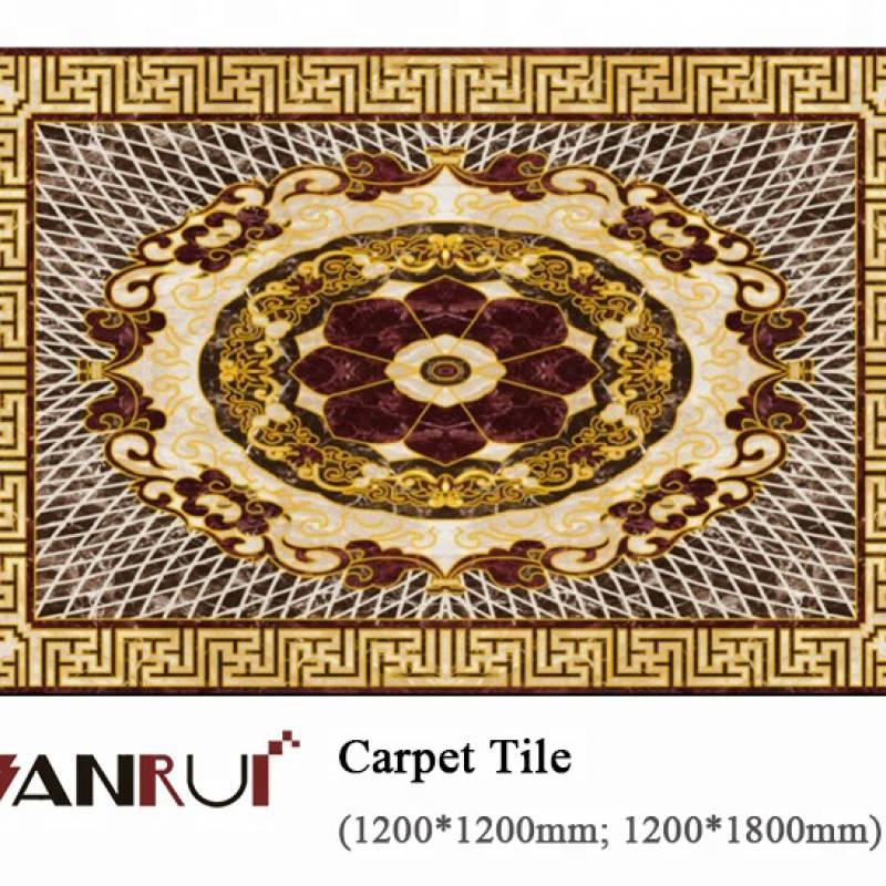 Gạch thảm lát sàn sứ Sri Lanka kích thước 600*600mm, 1200*1200mm, 1200*1800mm CP12077