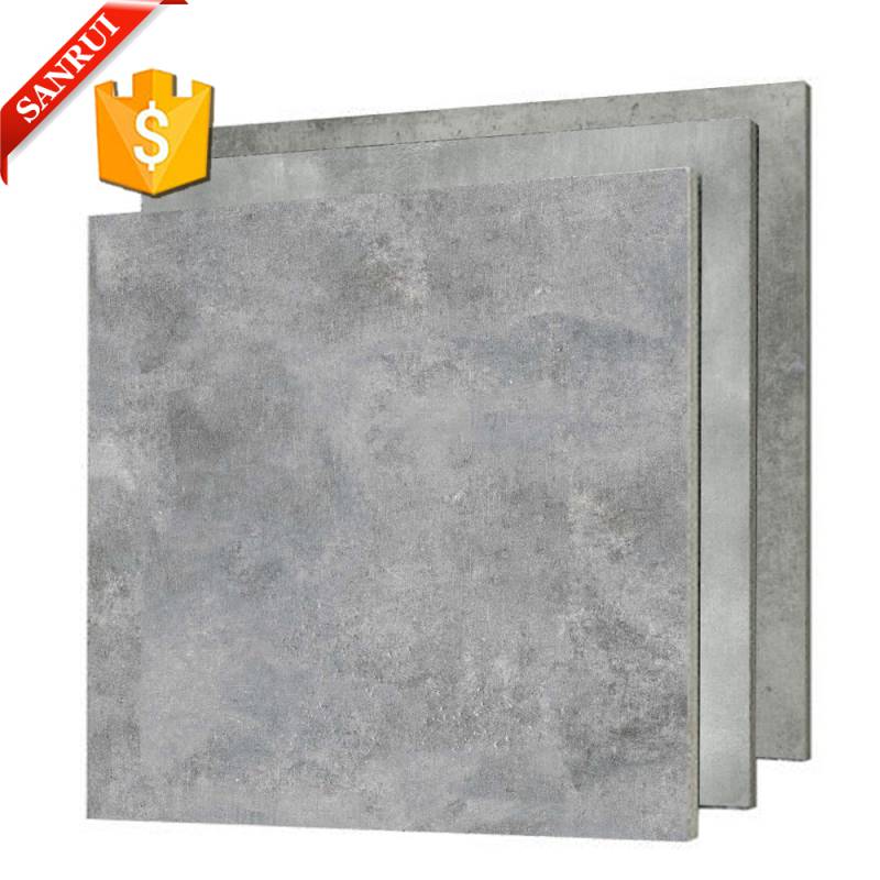 Gạch lát nền chống trượt xám bề mặt tráng men kích thước 600*600mm