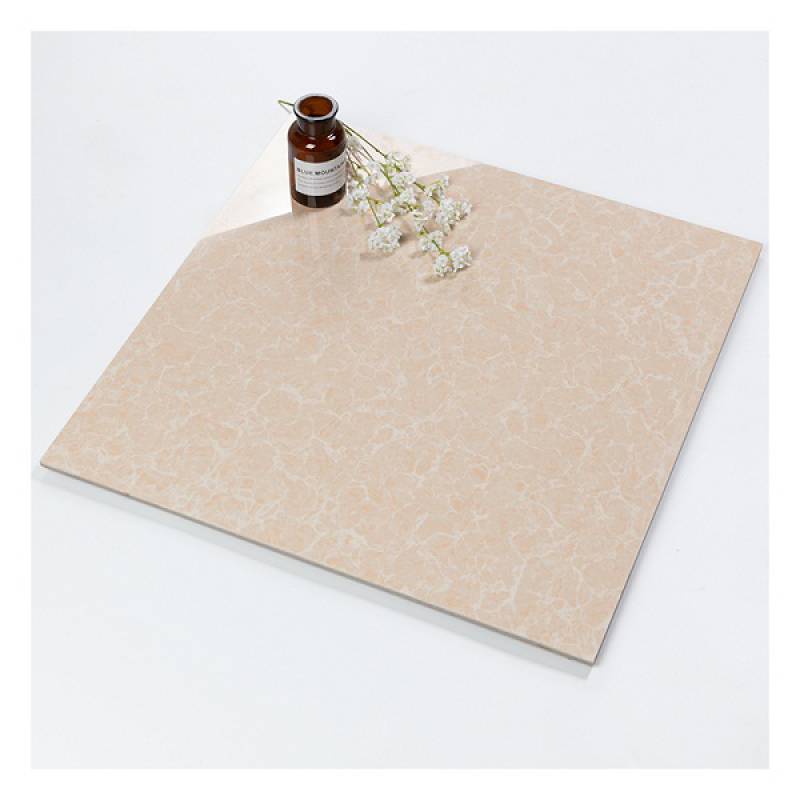 Gạch men bóng lát sàn 600*600mm 001B-6E02QB màu hồng 