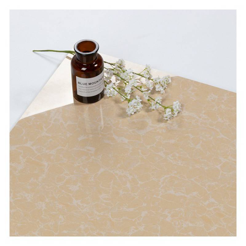 Gạch men bóng lát sàn 600*600mm 001B-6E03 màu vàng