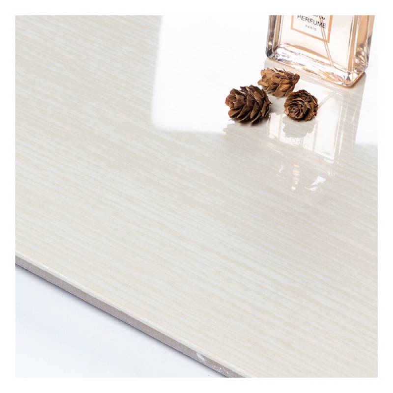 Gạch men bề mặt bóng lát sàn 600*600mm 001B-6S01 màu trắng