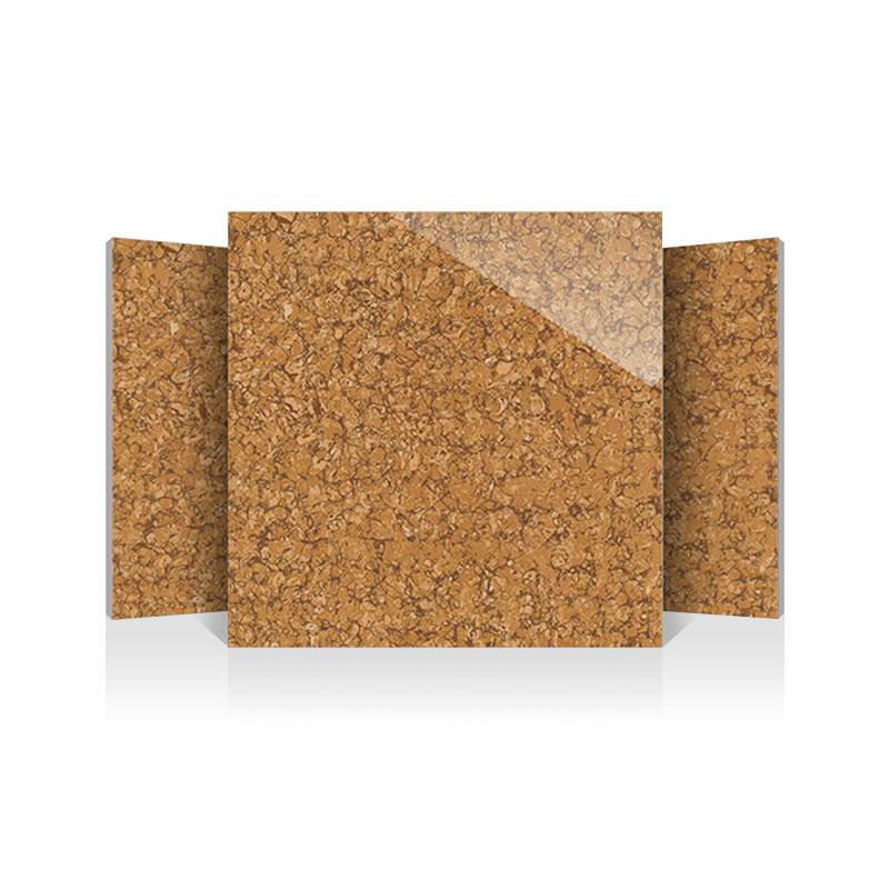 Gạch men bóng lát sàn  800x800mm AK813 màu vàng 