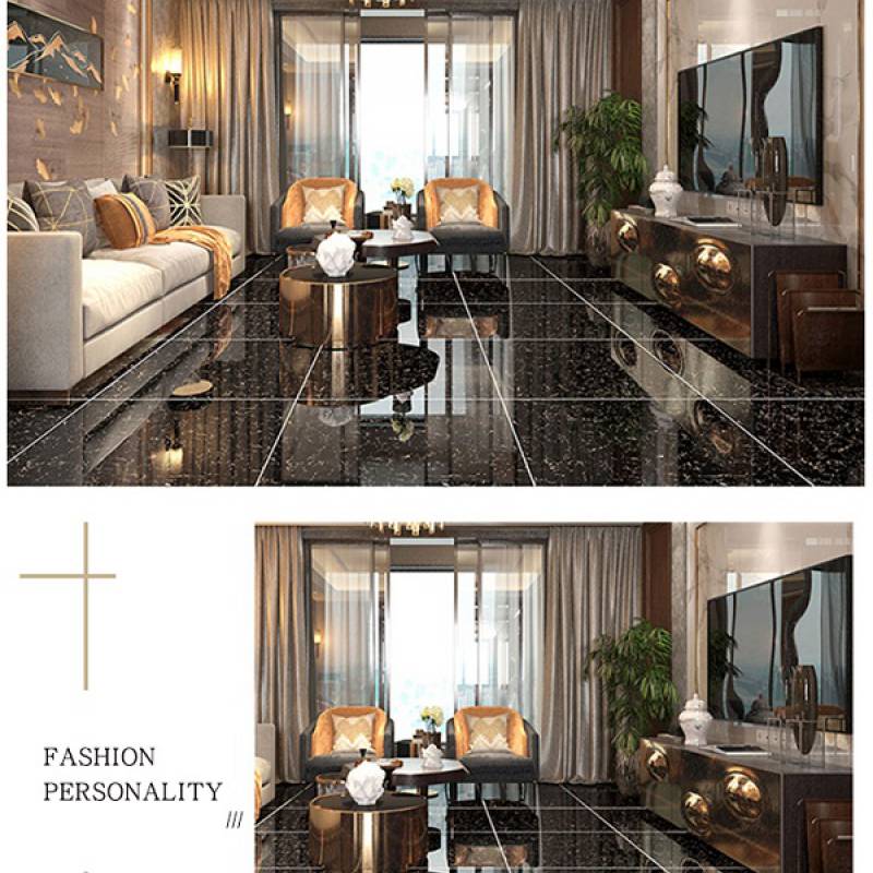 Gạch lát sàn màu đen  AK818 800x800mm 